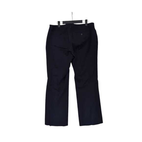 Ralph Lauren Adelle Navy Preppy Straight Leg Tennis Prep Country Club Pants 14P - Picture 3 of 9